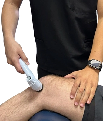 Chiropractic Marietta GA Laser Therapy On Knee